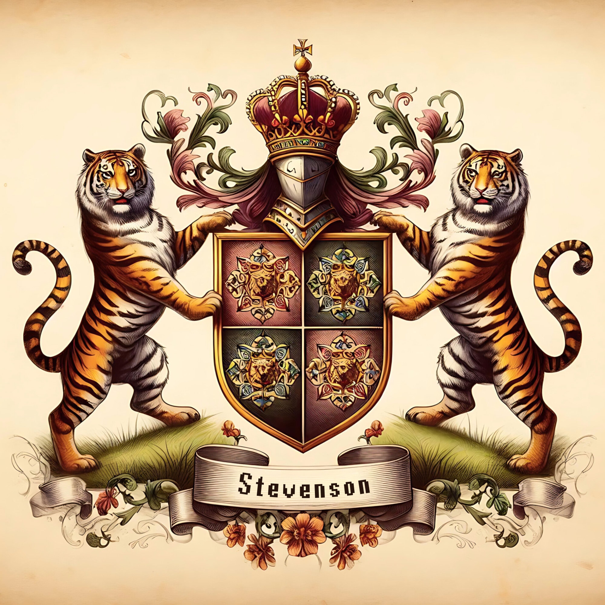 Creating Your Family Crest, Custom Family Crest, Designing and ...