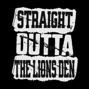 Tout droit sorti de la fosse aux lions | Football Lions de Détroit SVG PNG | Lions d&#39;équipe du Michigan | Unleash The Beast Téléchargement instantané