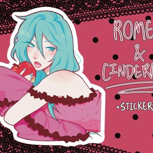 ロミオとシンデレラ ミク ステッカー !! (B 級) -- ボーカロイド