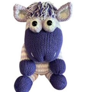 Whimsical Zebra Stuffed Animal