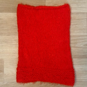 Tours de cou simple et écharpes tube tricotés main énergétisés, sans couture Douphis image 7