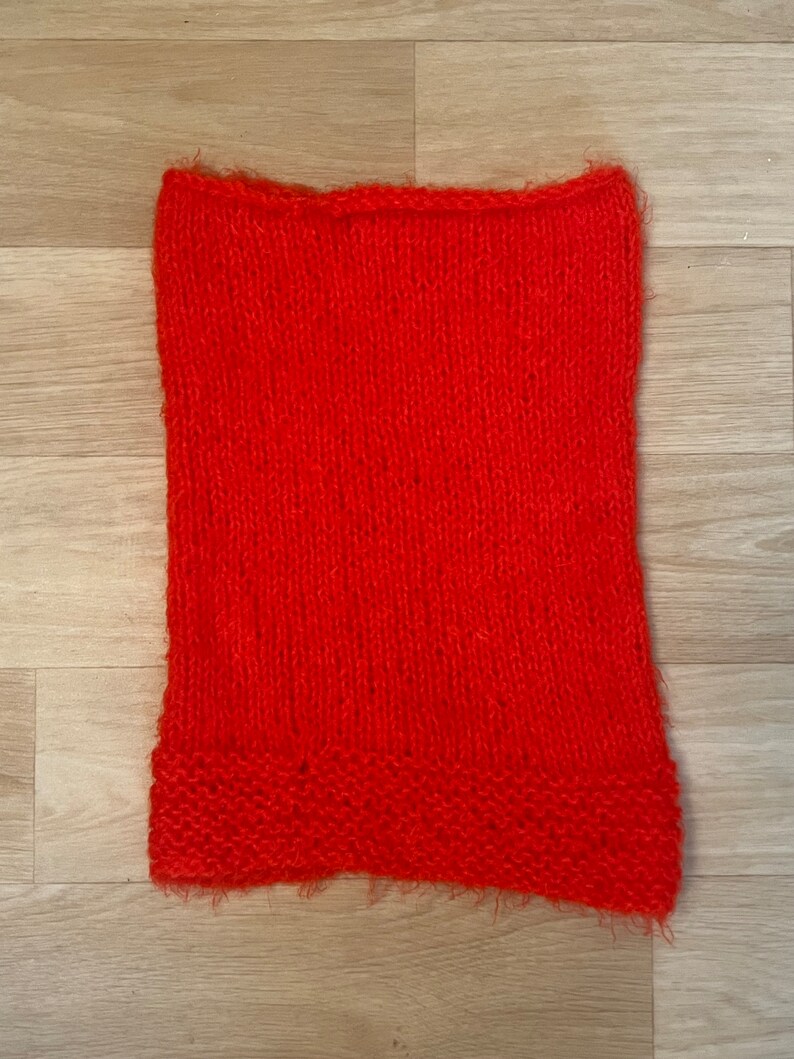 Tours de cou simple et écharpes tube tricotés main énergétisés, sans couture Douphis image 7