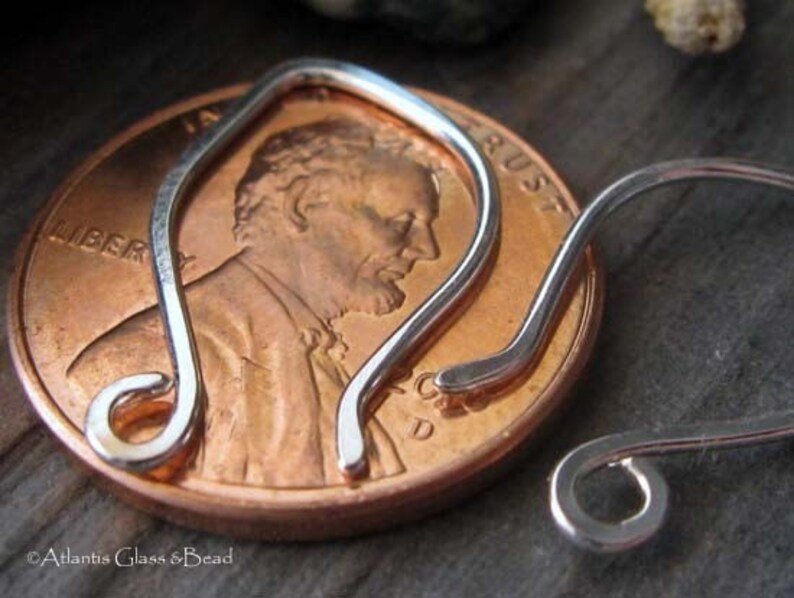 Handmade Earring Hooks Sterling Silver Jewelry Findings. AGB Etsy