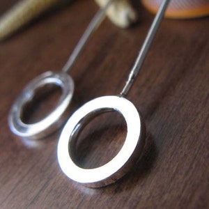 AGB artisan jewelry findings sterling silver or 14k gold filled fancy head pins. Square wire ring.  20 gauge 2 inch Elpis 2 Pieces
