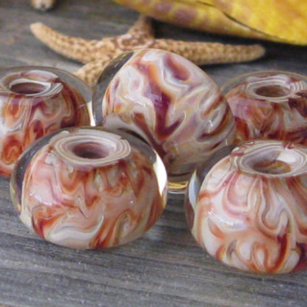 AGB boro glass lampwork beads, Being Gulity...