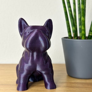 Elément décoratif, statue de chien Bouledogue Français image 2