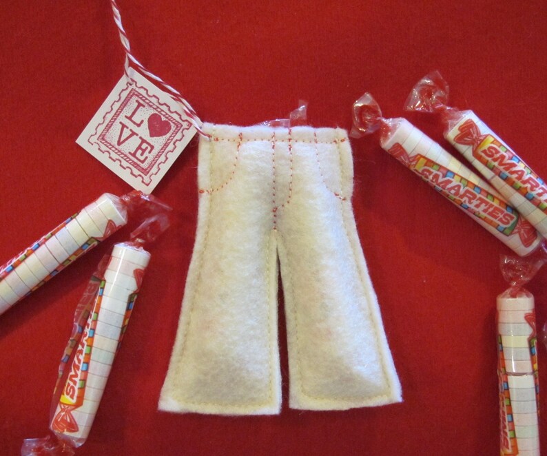 Smartie Pants Favors - PDF Pattern - Etsy