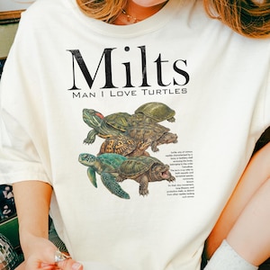 Man I Love Turtles Shirt | Stacked Turtles Graphic Tee Comfort Colors | Funny Reptile Lover Gift Shirt