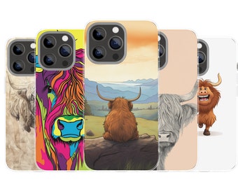 Highland Cow Phone Cases