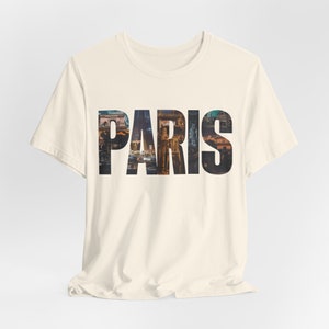 トラベル フランス パリ アイコニック T シャツ - トラベル フランス パリ T シャツ - パリ アイコニック T シャツ - 旅行のお土産 - エッフェル塔グラフィック T シャツ