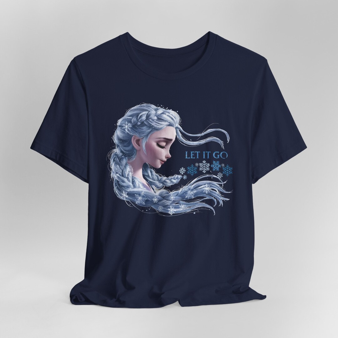 Frozen Let It Go Elsa Snow T-shirt - Etsy