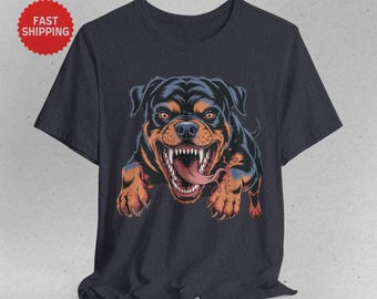 Vintage 90s Top Dawg 1994 T-shirt Rottweiler Dog Graphic Tee Size