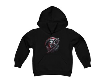 Youth Heavy Blend Hooded Sweatshirt - Dark_Shepherd