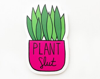 Gift for Plant Lover. Plant Lover Sticker. Laptop Sticker.