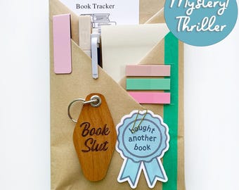 Blind Date With A Book. Bookish Gift. Book Lover. Mystery Thriller Book.