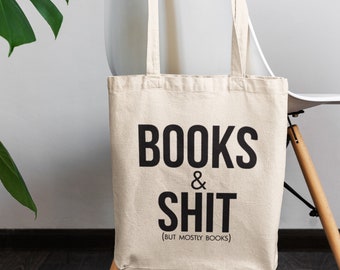 Book Lover Tote Bag