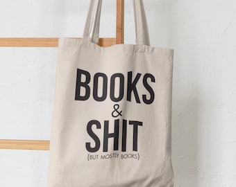 Book Lover Tote Bag