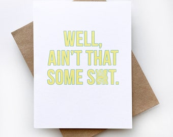 Sympathy Card - Get Well Card - Loss Card