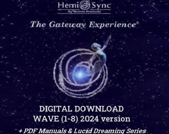 The Gateway Experiences Waves [I-VIII], Hemi-Sync (COMPLETE 2024) + Free Bonus, Monroe