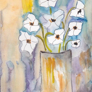 Aquarel Notitiekaarten Boxed Set van 8