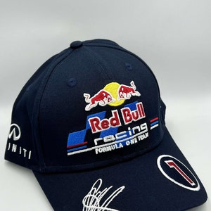 Sebastian Vettel embroidered signature RedBull cap