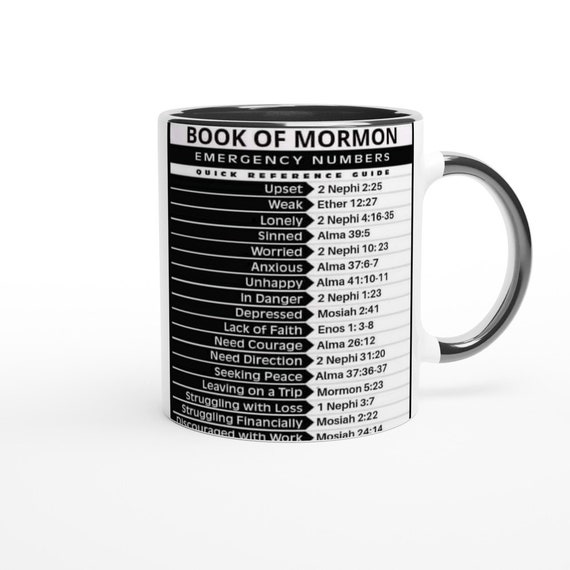 BOM Emergency Numbers 11oz Ceramic Mug