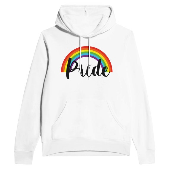 Pride Rainbow Unisex Pullover Hoodie | Bella + Canvas 3719