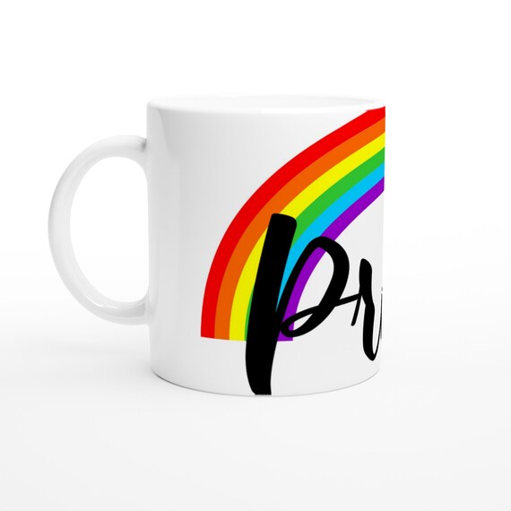 Pride Rainbow 11oz Ceramic Mug