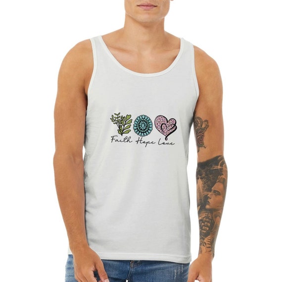 Faith Hope Love Premium Unisex Tank Top