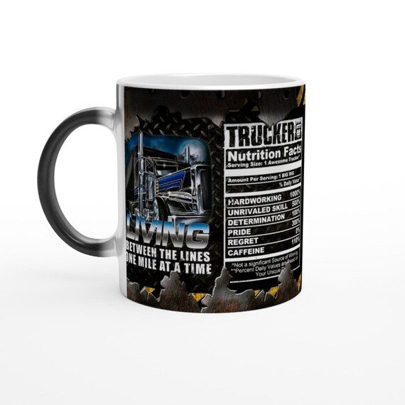 Mark's new Trucker Design  Magic 11oz Ceramic Mug