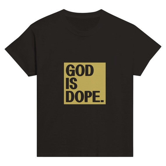 God is Dope Classic Kids Crewneck T-shirt
