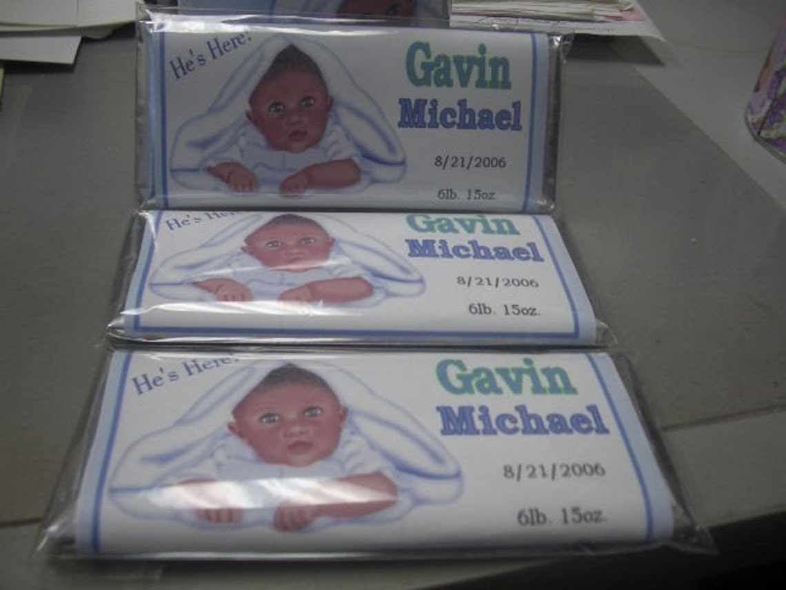 Personalized Candy Bar Wrappers - Etsy