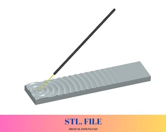 incense stick holder | 3D digital file | 3D stl files | 3D printing file | STL