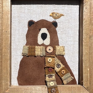 Bär Wolle Applikation Muster Digitale Sofort Download Debi Hubbs Quilt Anleitung Waldtiere Wir Sind In Stitches Easy