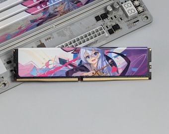 RAM Heatsink Cooler - Elaina Wandering Witch - 4 Pack - DDR5 DDR4 DDR3