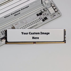RAM Heatsink Cooler - Personalized Custom - 4 Pack - DDR5 DDR4 DDR3