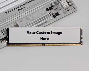 Custom RAM Heatsink Cooler - 4 Pack - DDR5 DDR4 DDR3 Heat Spreader