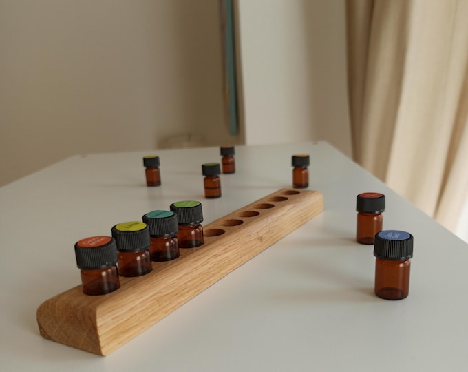 Esszenciális illóolajtartó 10db 2ml doTERRA palack (mintaüveg, fűszerolaj) tárolásához