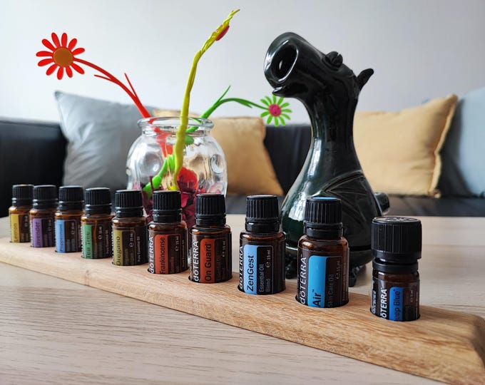 Esszenciális illóolajtartó doTERRA Home Essential (Házipatika) csomaghoz 1 soros elrendezéssel
