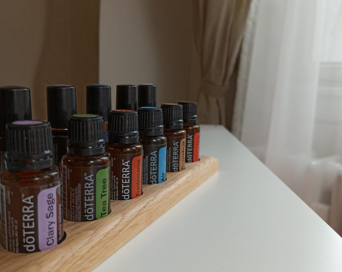Esszenciális illóolajtartó 6x10ml doTERRA Rollon és 6x15ml palack tárolásához