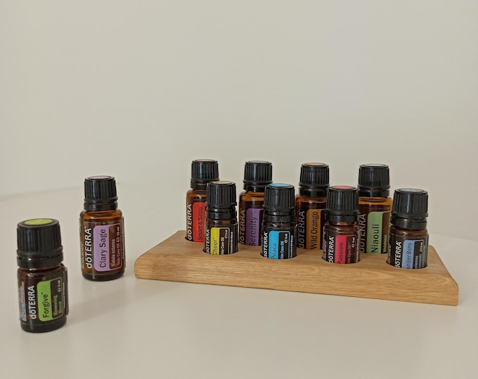 Esszenciális illóolajtartó 4x15ml + 4x5ml doTERRA palack tárolásához