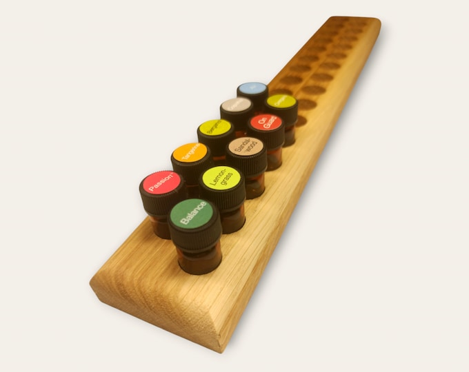 Esszenciális illóolajtartó 30db 2ml doTERRA palack (mintaüveg, fűszerolaj) tárolásához