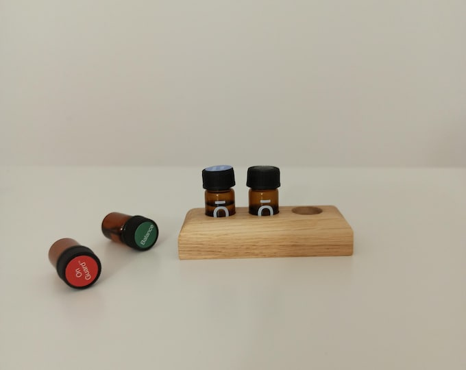 Esszenciális illóolajtartó 3db 2ml doTERRA palack (mintaüveg, fűszerolaj) tárolásához