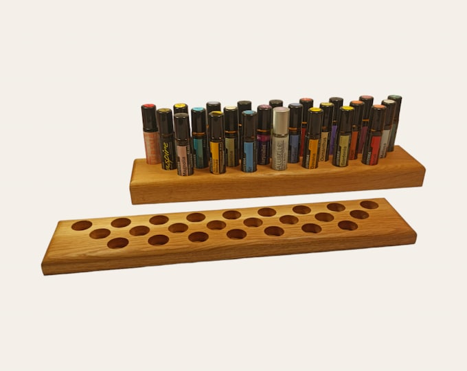 Esszenciális illóolajtartó 24db 10ml doTERRA Roll-on tárolására 3 sorban