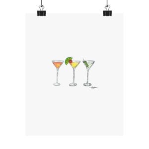 Drei Cheers Vertikaler Druck