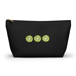 Kiwi Print Accessory Pouch