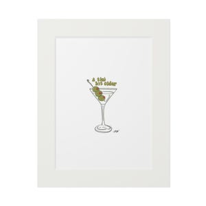 Tini Bit Older Print with Frame