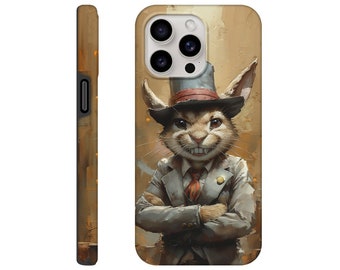 Hartschalen-Case für iPhone/Samsung Galaxy - Gangster-Kaninchen