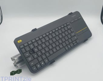 Logitech K400 Plus Keyboard Mount for 40 Series Sim Rig Extrusion