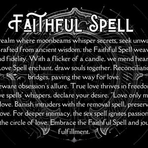Faithful Spell, Repair Relationship With The Best Loyalty Spell, Obsession Spell, Love Only Me Spell, Be Only Mine Spell Bild 2